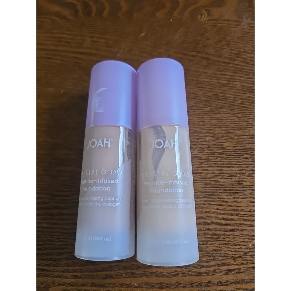 JOAH‎ LN030 Crystal Glow Peptide-Infused Foundation 2-in-1 Multitasking Korean